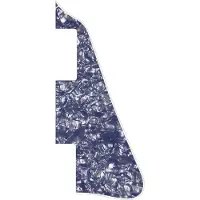 Boston LP-213-POB pickguard, LP-model, standard, 2 ply, pearl ocean blue