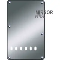 Boston BPL213-MC back plate, string spacing 11,2mm, 2 ply, standard Stallion, 86x138mm, lefthanded, mirror chrome