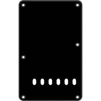 Boston BP-113-B back plate, string spacing 11,2mm, 1 ply, standard Stallion, 86x138mm, black