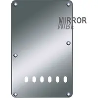Boston BP-213-MC back plate, string spacing 11,2mm, 2 ply, standard Stallion, 86x138mm, mirror chrome
