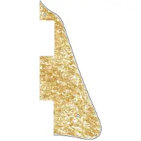 Boston LP-313-PC pickguard, LP-model, standard, 3 ply, pearl cream