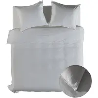 Yellow Suites Dekbedovertrek Linnen - Vaporous Grey 140 x 200/220 cm