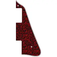Boston LP-313-RR pickguard, LP-model, standard, 3 ply, tiger red