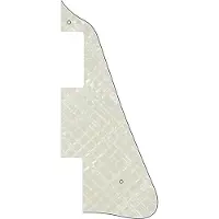 Boston LP-413-PWW pickguard, LP-model, standard, 3 ply, pearl white webbing