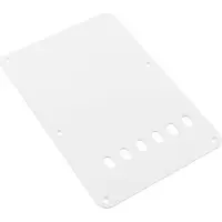 Fender 991320000 Stratocaster back plate, 1-ply, white