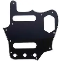 AllParts PG0580033 pickguard for Jaguar, black