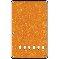 Boston BP-313-PY back plate, string spacing 11,2mm, 3 ply, standard Stallion, 86x138mm, pearl yellow