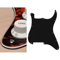 Boston ST-300-MO pickguard, Stallion, no holes (only screw holes), 3 ply, marble orange