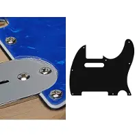 Boston TE-310-PBU pickguard, Teaser, standard, 3 ply, pearl blue