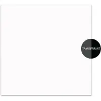 Boston PG-133-TR pickguard material, 1 ply, 30x29cm, p.c. transparent