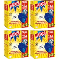 Vapona Anti-Mug apparaat Anti Mug Stekker (Voordeelverpakking) - 4 stuks + 40 Tabletten