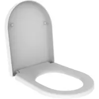 Wiesbaden Vesta toiletzitting softclose en quick release mat wit
