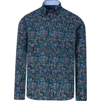 Campbell Casual overhemd met lange mouwen