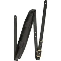 Fender 990689106 long vintage saddle strap, black