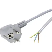 Lapp Strom Anschlusskabel Grau 2 m