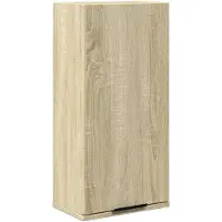 vidaXL Badkamerkast wandgemonteerd 32x20x67 cm sonoma eikenkleurig