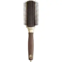 Olivia Garden Expert Style Borstel Nylond Bristle Gold and Brown