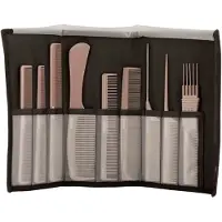 Jaguar A-Line Hair Comb 9-Pieces Set Arctic White 0,19 kg