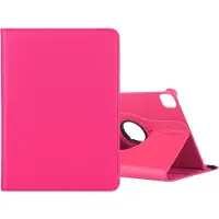 Rico Vitello Hoesje Geschikt voor Apple iPad pro 11 2020 inch 360° Draaibare Wallet case /flipcase stand/ hardcover achterzijde/ kleur Roze