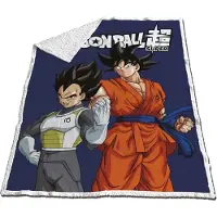 Dragon Ball Z Fleeceplaid, Super - 120 x 150 cm - Sherpa Fleece