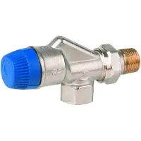 Honeywell Home TRV Radiatorkranen Radiatorafsluiter, horizontaal haaks 1/2" (15mm)