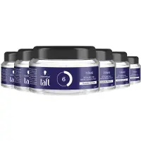 Schwarzkopf Taft Power Gel Titane pot - voordeelverpakking - 6 x 250 ml Haargel