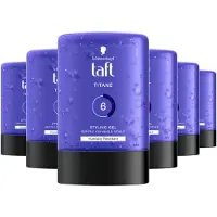 Taft 6x Men Power Gel Titane Hold 6 300 Ml