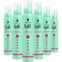 Taft Volume Mega Strong - Haarstyling - Haarmousse - Sterke Fixatie - Voordeelverpakking - 6x 200 ml
