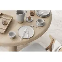 Blomus Sablo Cloud Plat Bord | Lichtgrijs / Beige | Stoneware
