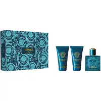 Versace Eros Giftset - 50 ml eau de toilette spray + 50 ml showergel + 50 ml aftershave balm - cadeauset voor heren