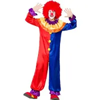Boland - Kostuum Clown Zeppy (XL) - Volwassenen - Clown - Circus