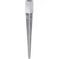 Intergard Paalhouders puntpaalhouders vuurverzinkt 91/900mm