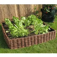 Intergard Moestuinbak plantenbak wilgen 100x100x40cm