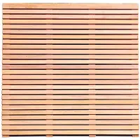 Intergard Schutting hardhout lamellen schutting 180x180cm (51pl.)