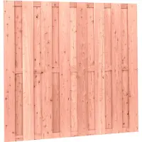 Intergard Douglas schutting 15 planks 180x180cm RVS