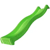 Intergard Glijbaan tuin groen 220cm voor houten speeltoestellen