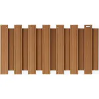 Intergard Tuinscherm schutting composiet bruin 180x93cm