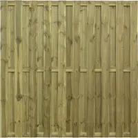 Intergard Schutting tuinscherm Multi 19 planks 180x180cm
