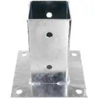Intergard Voetsteun paalvoet tuinscherm paalhouder 141mm
