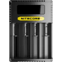 Nitecore Ci4, geschikt voor: lithium-ion (Li-ion), nikkel-cadmium (NiCd), nikkel-metaalhydride (NiMH), kortsluiting, AA, AAA, AAAA, C, D