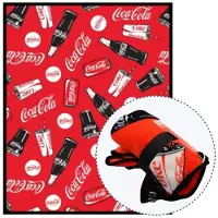 Coca-cola Coca Cola Fleece Deken - Coral Fleece - Deken - Plaid - 120x150 cm