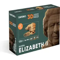 Cartonic - 3D Sculptuur Puzzel Queen Elisabeth