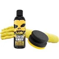 Voodoo Ride Scratch Remover set bestaande uit; Scratchremover 200 ml, Poetsdoekje 40 x40 cm., Handpolijst puk medium.