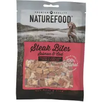 Rosewood 8x Naturefood Steak Bites Zalm & Koolvis 100 Gr