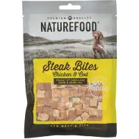 Rosewood Naturefood Steak Bites Kip & Koolvis 100 Gr