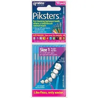 Piksters Ragers Size 1 Paars - 10 Stuks
