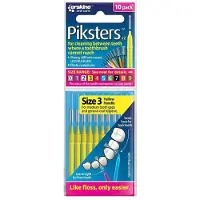 Piksters Ragers Size 3 Geel - 10 Stuks