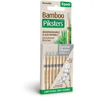 Piksters Bamboo Piksters Ragers Size 0 X-fijn Silver - 8 Stuks