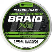 Nytro Sublime X8 Sinking Feeder Braid 0,12mm