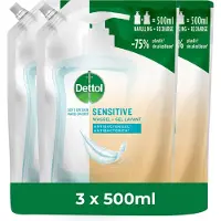 Dettol Refill Sensitive 500ML - 3 Stuks - Voordeelverpakking